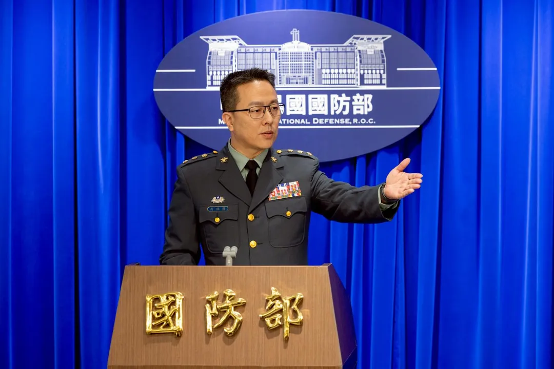 副發言人喬福駿。(圖/國防部)