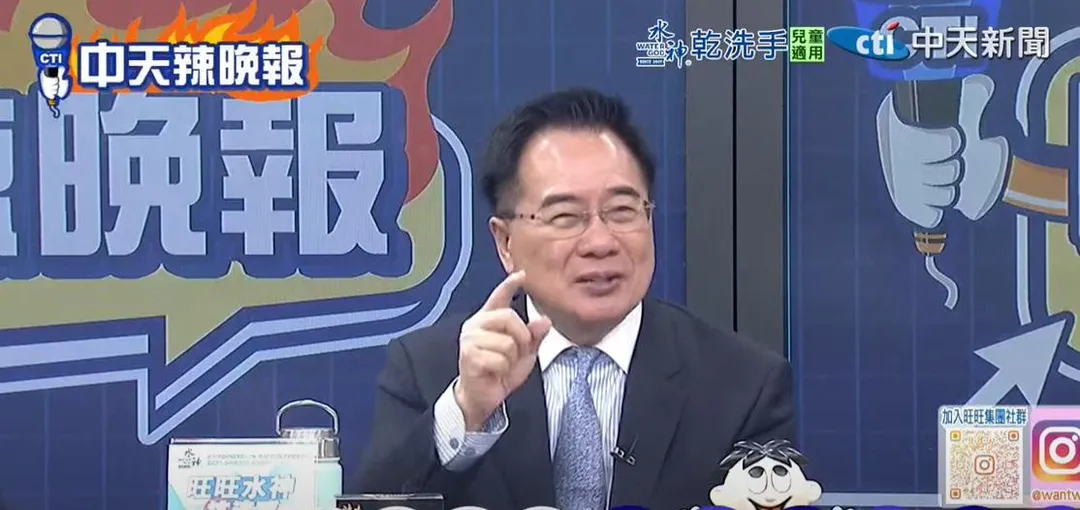 前立委蔡正元。(圖/中天新聞)