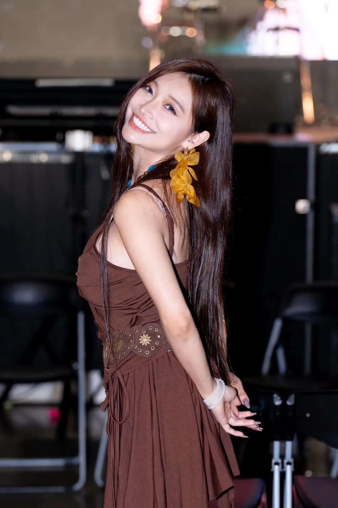 祈錦鈅否認婚變傳聞。（圖／FIF打歌舞台）