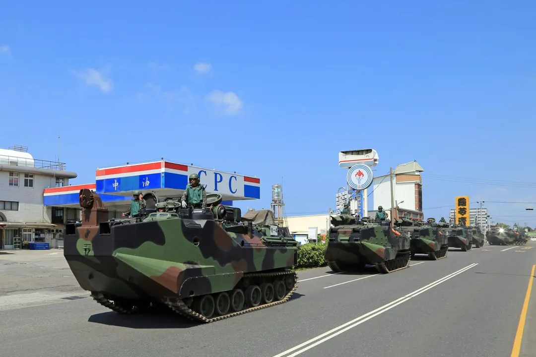 外傳美國總統川普計劃在未來4年將擴大軍售台灣，規模預計超過他的第一任期。（示意圖/圖取自國防部發言人臉書）