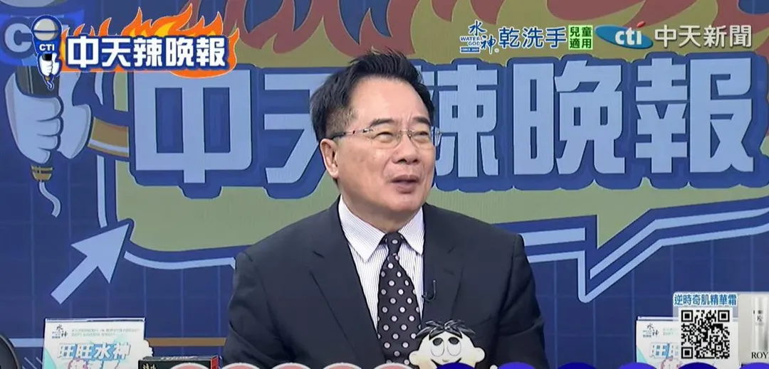 前立委蔡正元。（圖／中天新聞）