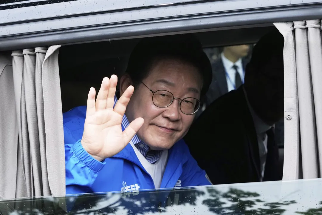 圖為共同民主黨總統候選人李在明。（圖／美聯社）