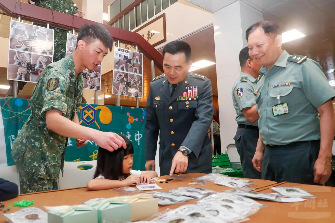 陸軍司令部舉行79週年部慶。(圖/軍聞社)
