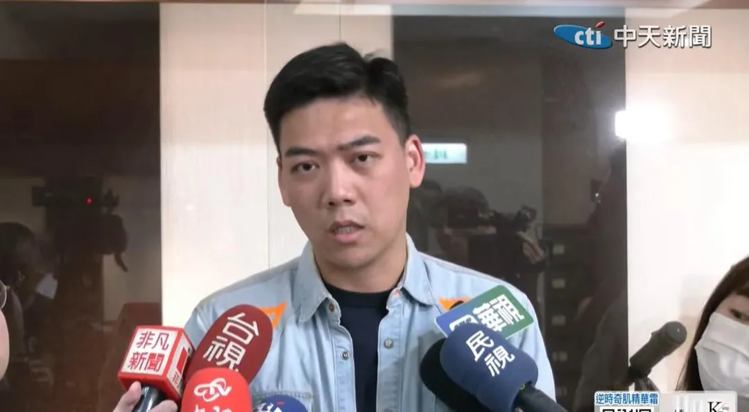 國民黨青年軍賴苡任。(中天新聞)