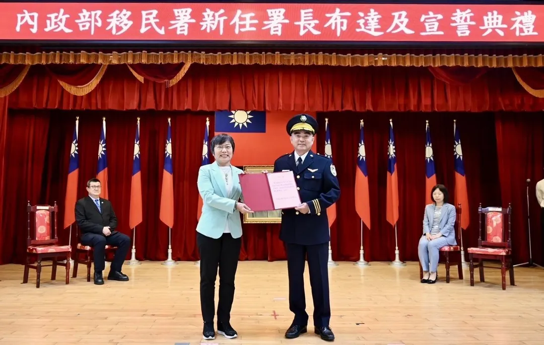 內政部長劉世芳布達監交。(圖/翻攝畫面)
