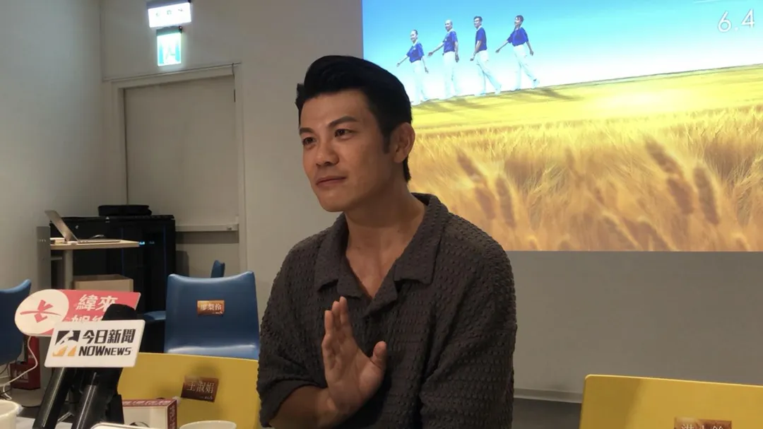 陳志強3日出席《生命的麥田》首映會。（圖／記者郭竹倩 攝）
