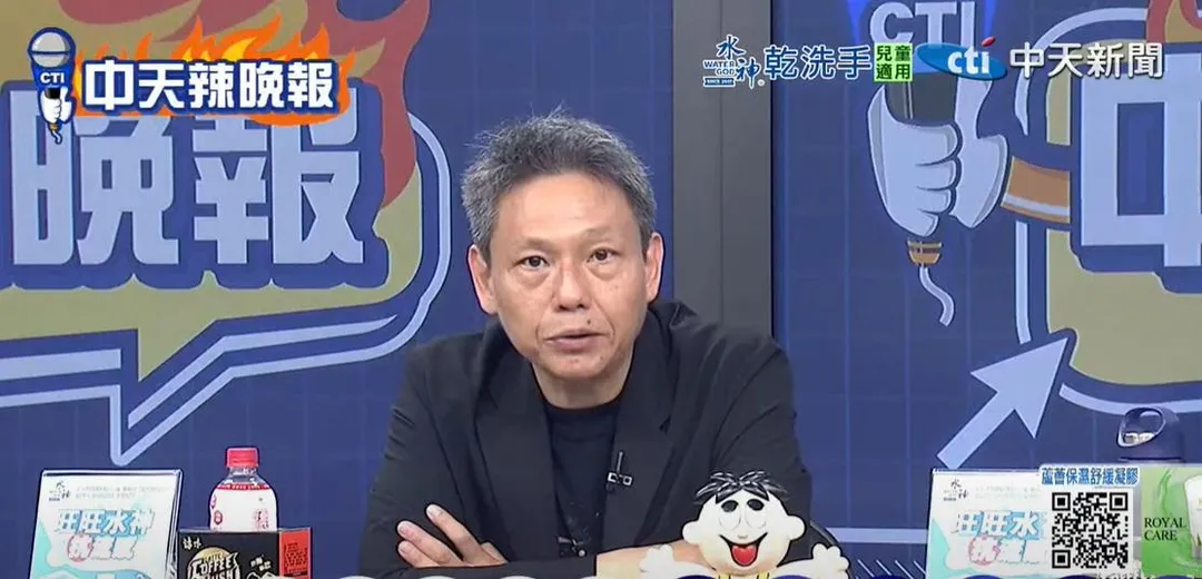資深媒體人謝寒冰。（圖／中天新聞）