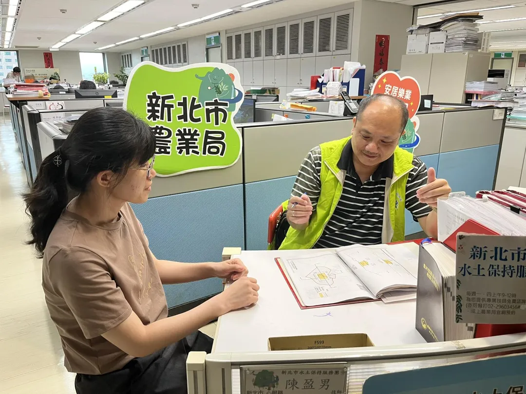陳盈男技師工作態度獲農民愛戴。