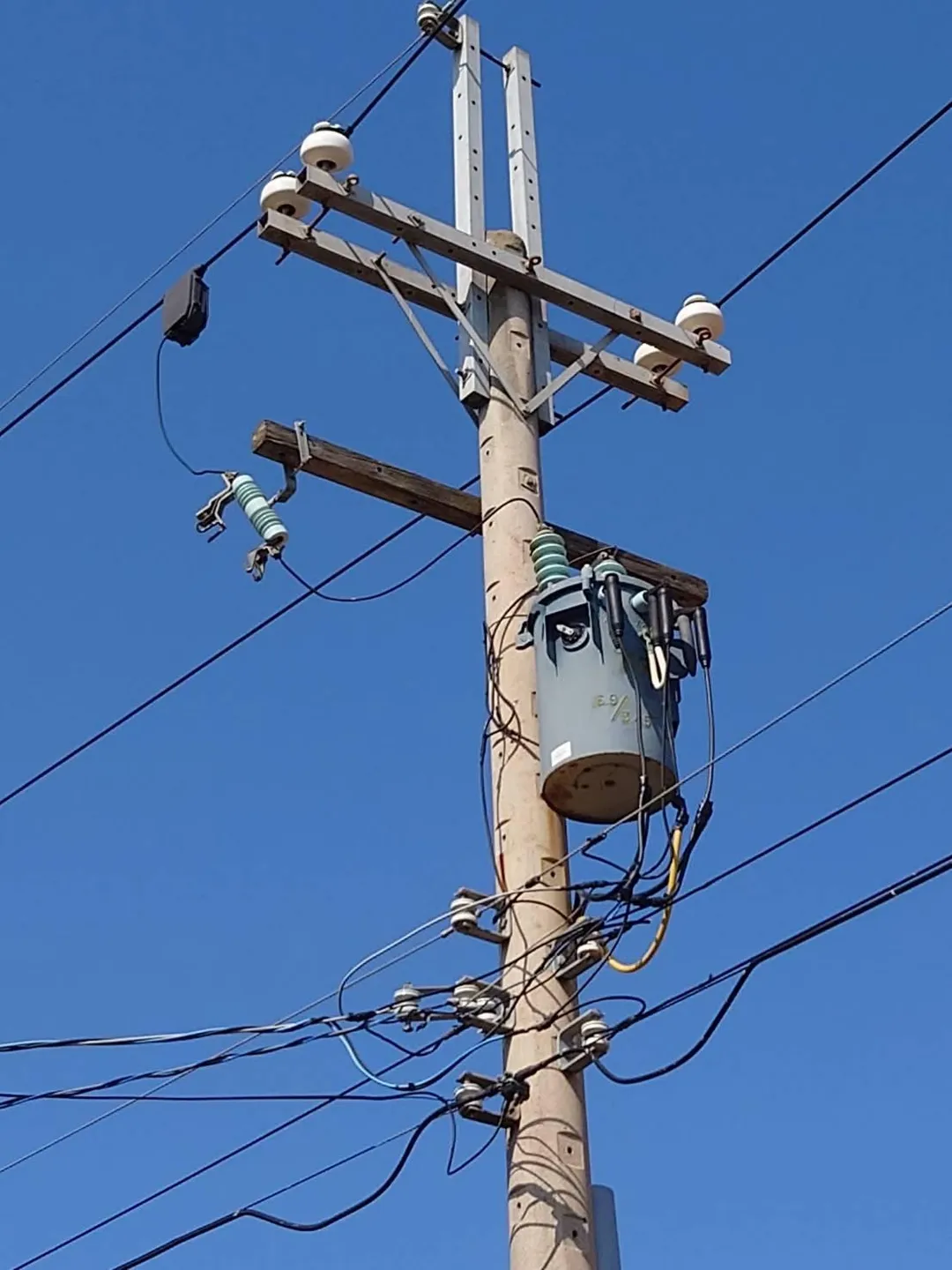 金門縣金沙鎮10日下午發生停電事故。（圖／台電提供）