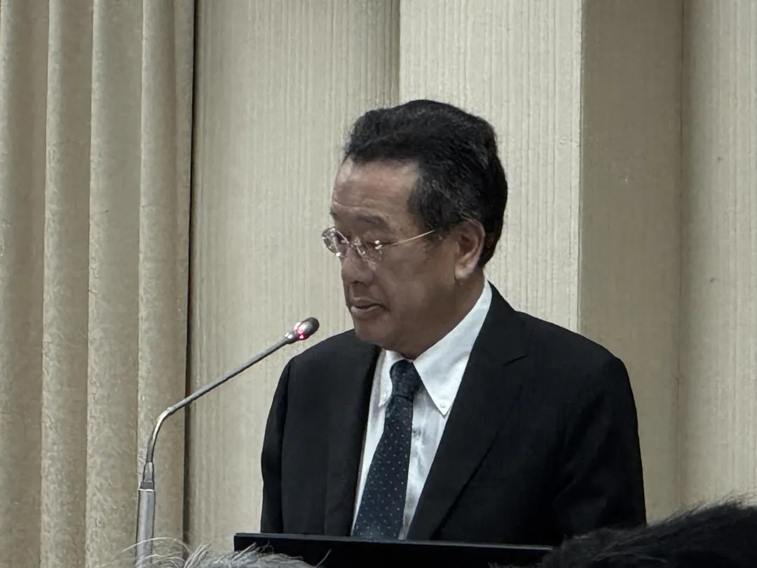 國防部部長顧立雄。（圖/黃彥昇攝）