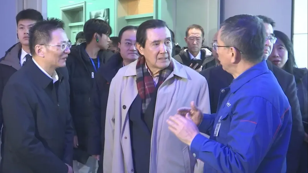 圖為馬英九去年12月訪問大陸到哈爾濱參訪。（資料照／中天新聞）
