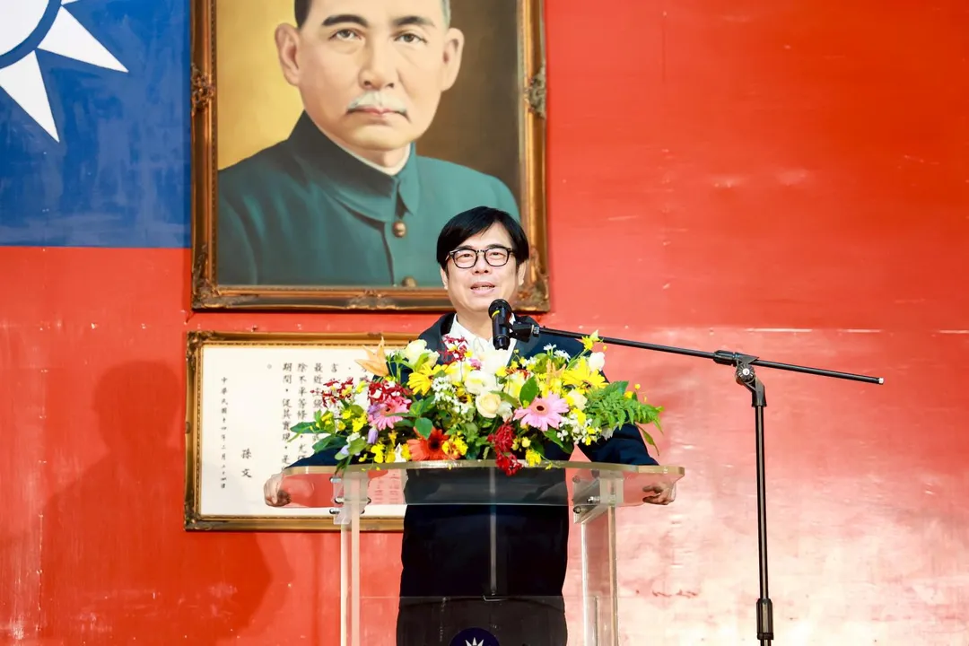 各界關注陳其邁是否會談到黨內高雄市長初選議題。（圖／高雄市政府提供）