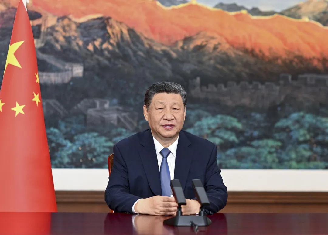 中共中央總書記習近平賀電罕見提「推進國家統一」。（資料照／新華社）