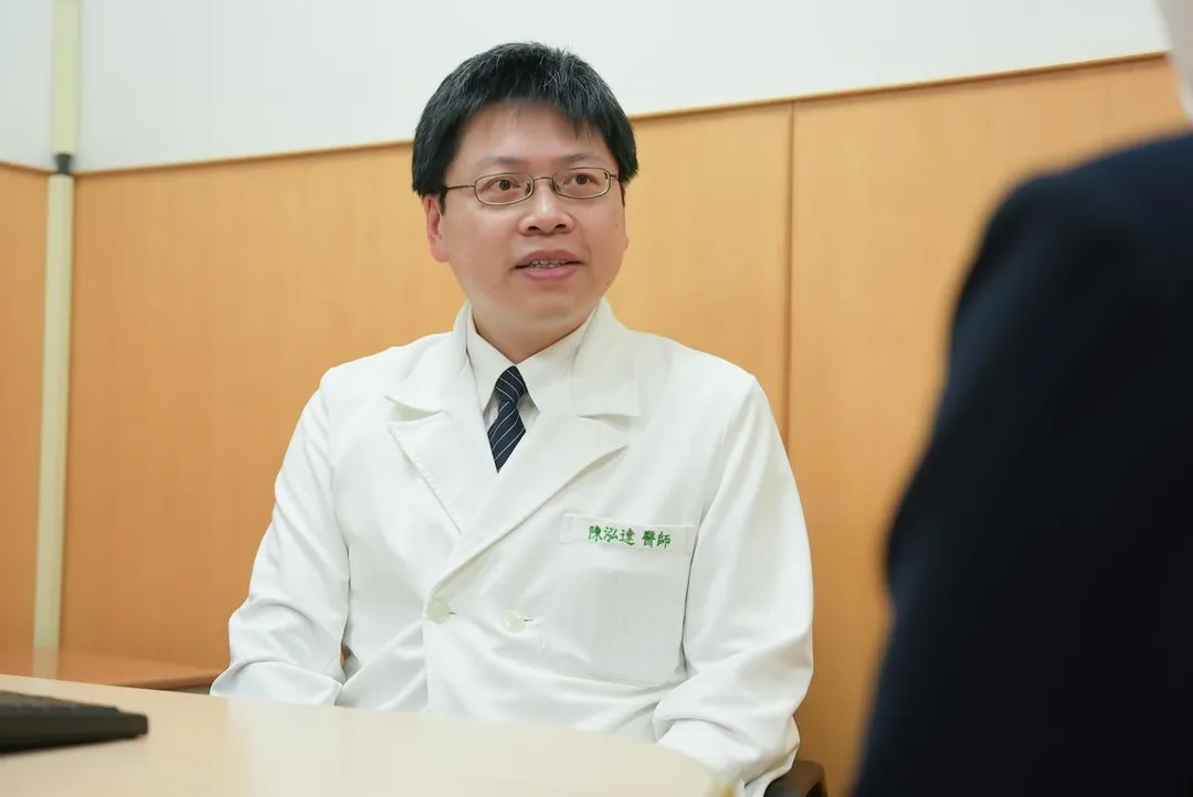 陳泓達醫師看診示意照。(圖/台北慈濟醫院)