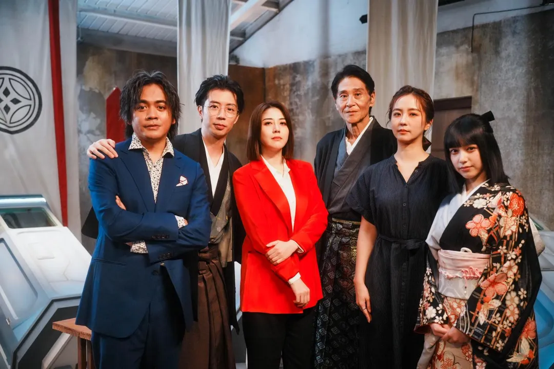喬瑟夫（左起）、廖允杰、韓瑜、喜翔、周曉涵、鄭煒齡日前一同參與《百分之一相對論》。（圖／映底子國際傳媒股份有限公司提供）