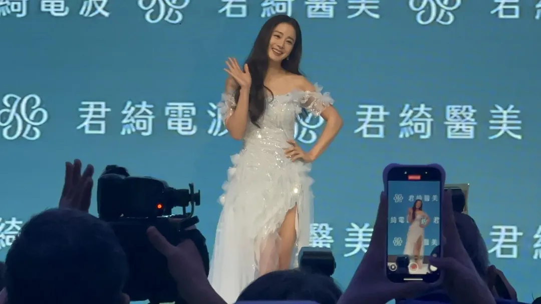 女神金泰希睽違13年來台，仙氣爆棚。（圖／記者 伍映澄 攝）