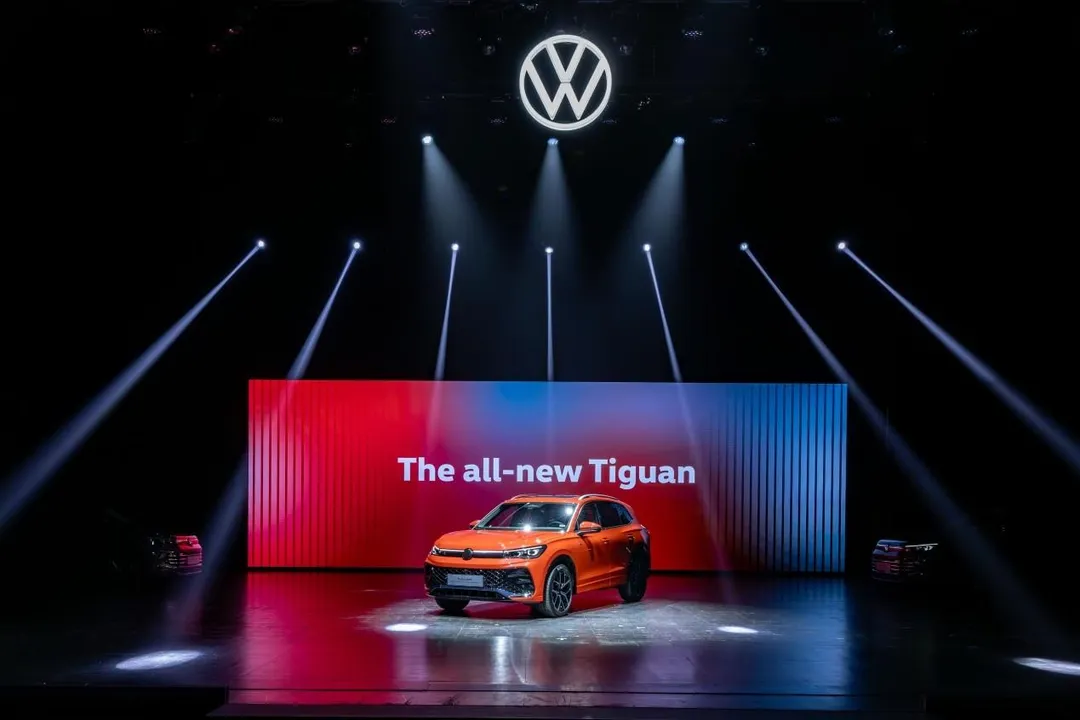 「Volkswagen The all-new Tiguan」共有4款。（圖／中天車享家）