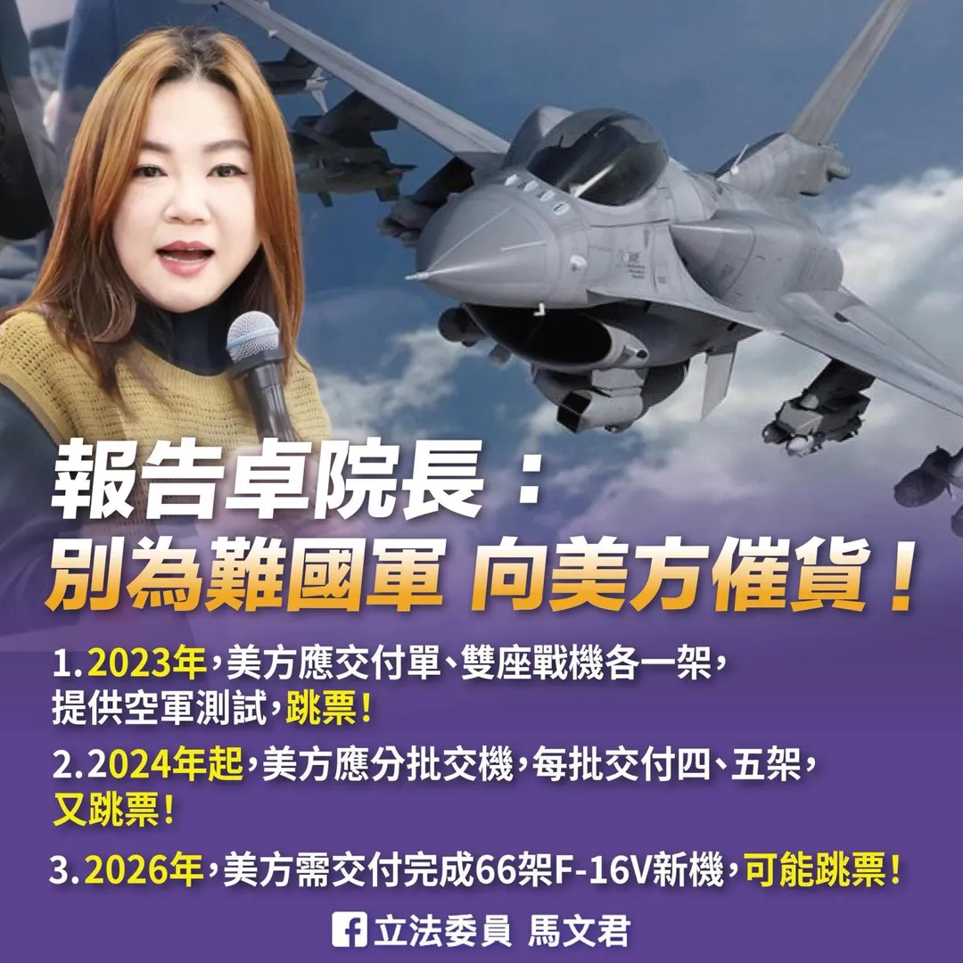(圖/截自馬文君臉書)