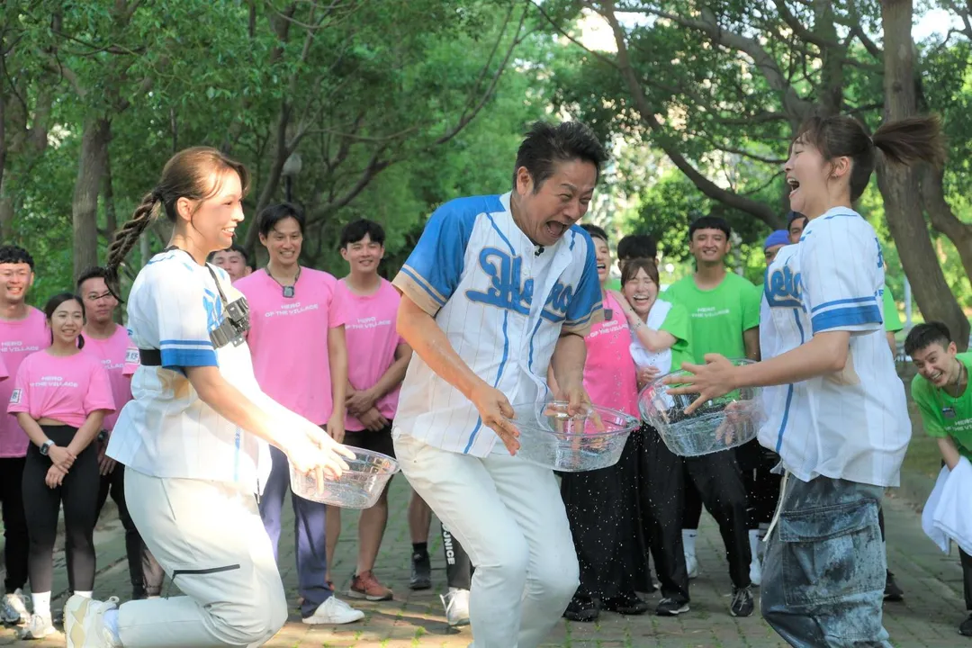 徐乃麟日前錄《全村的希望》險些體力透支。(圖/東森綜合台提供)