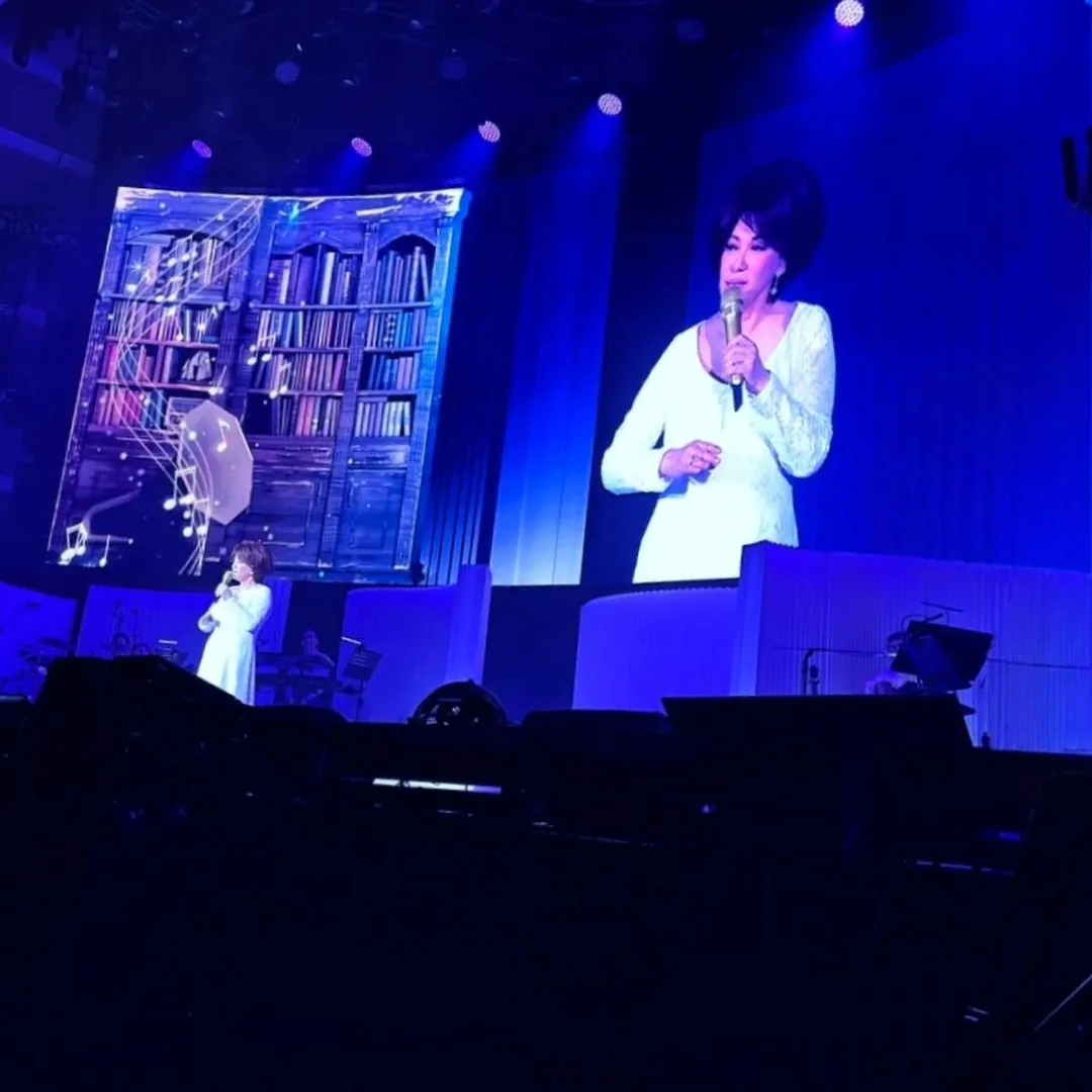蔡琴近日舉辦《不要告別》演唱會，吸引近萬名歌迷到場支持，包括胡志強、郝龍斌、趙少康、宋楚瑜等政界人士也都出席捧場。（圖／翻攝自趙少康臉書）