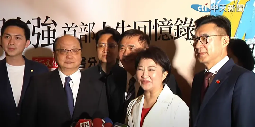 胡志強力挺盧秀燕參選國民黨主席。（圖／中天新聞）
