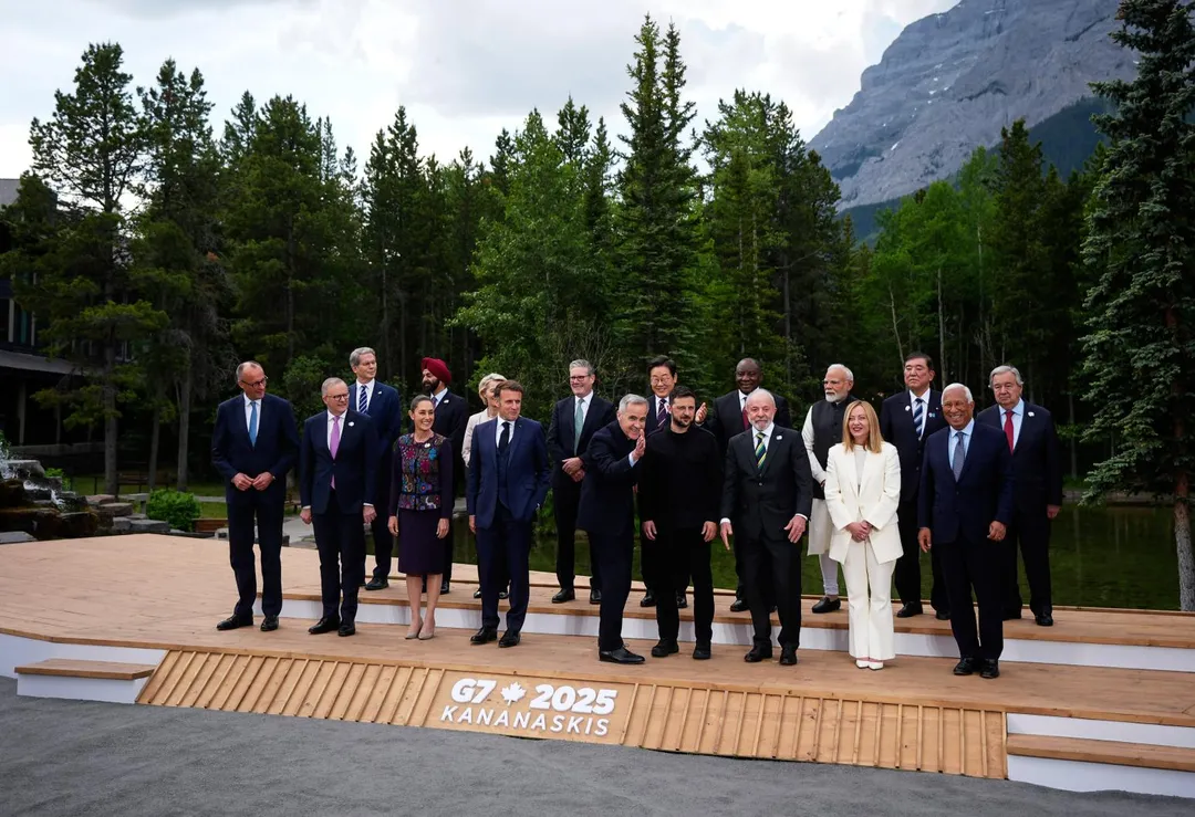 由於美國總統川普提早離開G7峰會，原訂舉行的韓美首腦會也被迫取消。（圖／美聯社）
