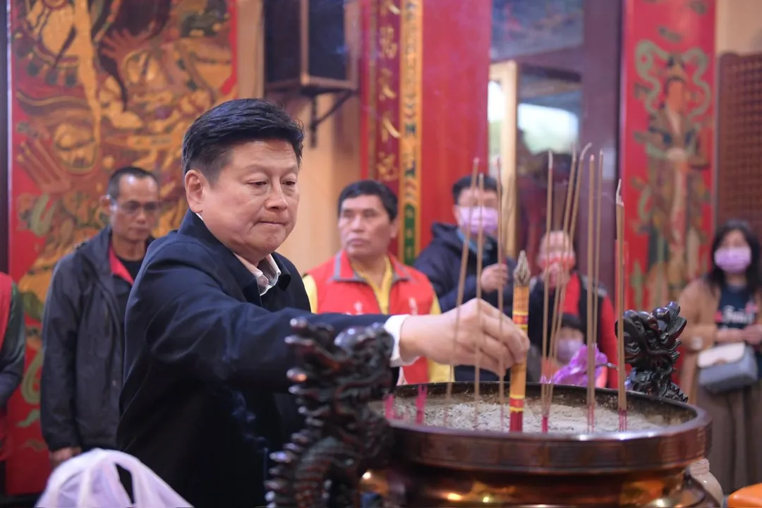 國民黨立院黨團總召傅崐萁兼任花蓮縣黨部主委，將於7月1日在花蓮南北兩區各辦一場大型造勢。（圖／取自傅崐萁臉書）