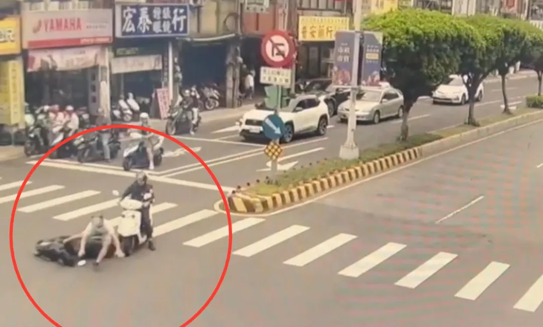 失聯外籍移工酒駕拒檢摔車。（圖／翻攝畫面）