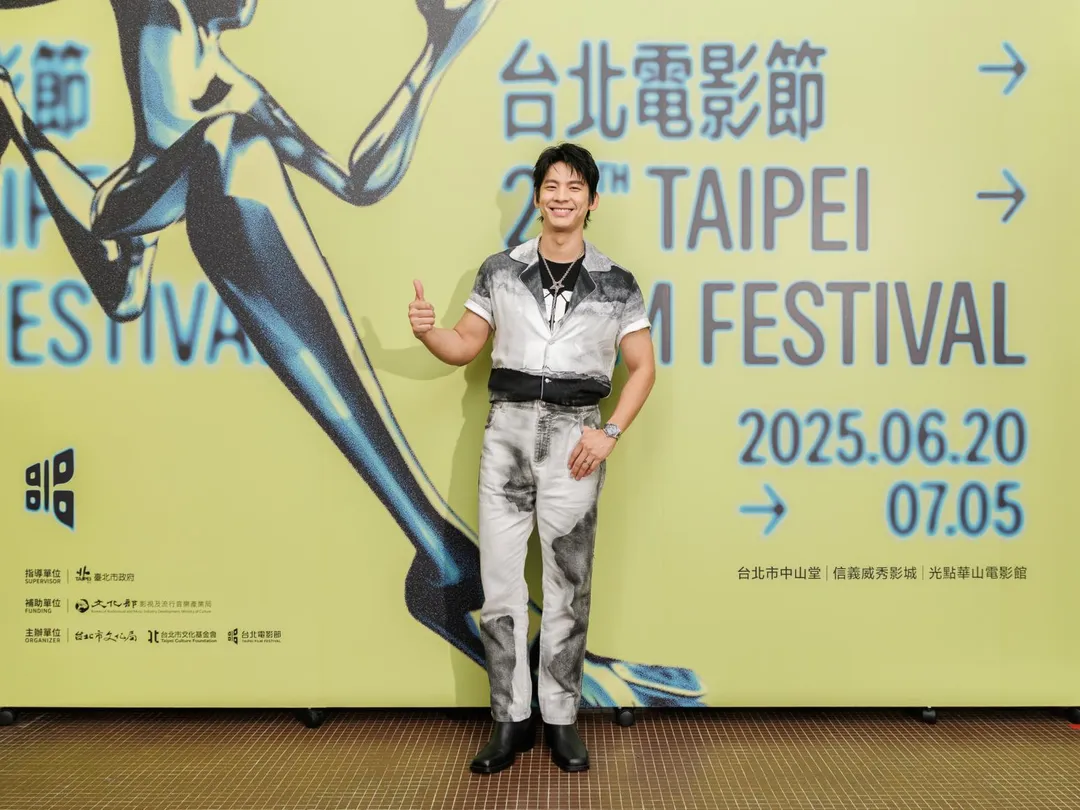 林柏宏在片中有大量動作戲，獲封「湯姆克魯宏」。 （圖／台北電影節 提供）
