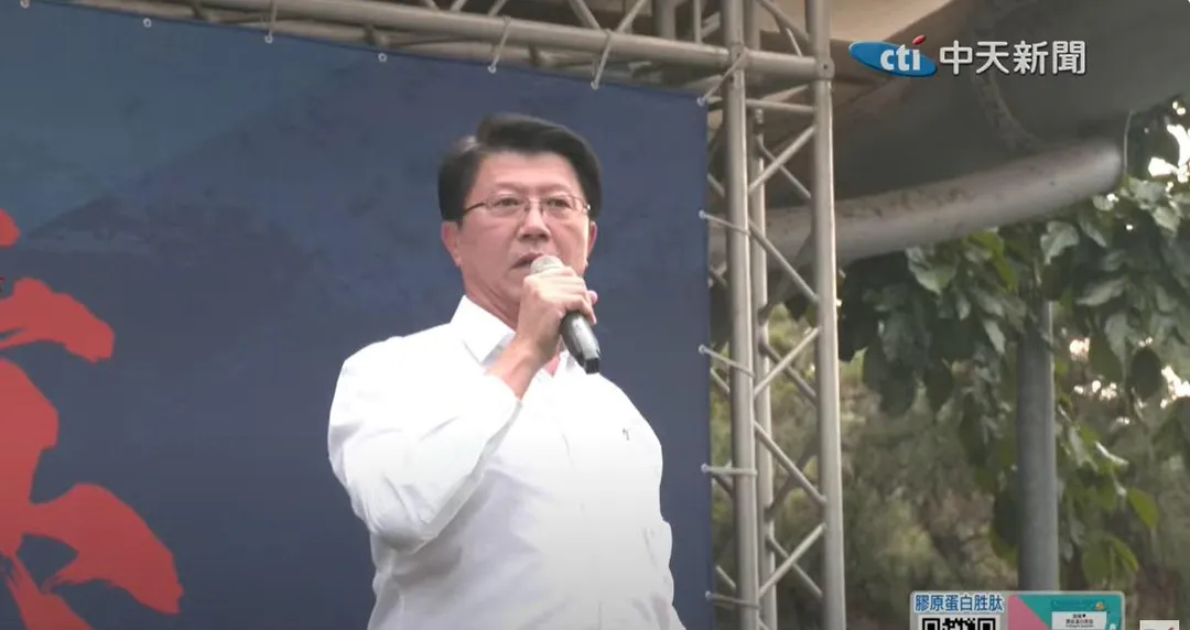 國民黨徵召謝龍介參選台南市長。（圖／中天新聞）