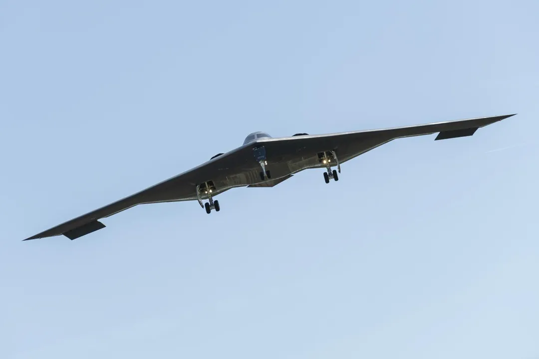 圖為美軍B-2「幽靈」轟炸機。（資料照／美聯社）