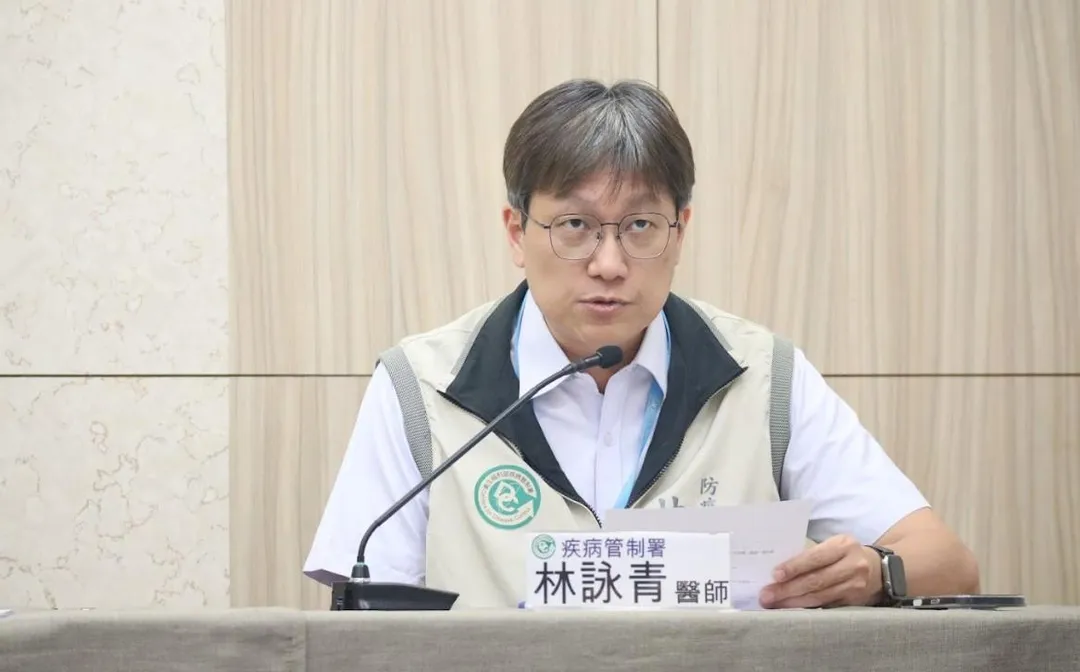 疾管署防疫醫師林詠青指出，該名40多歲男性死亡個案具有神經系統及心臟疾病病史，且因先天慢性疾病長期臥床。（圖／疾管署）