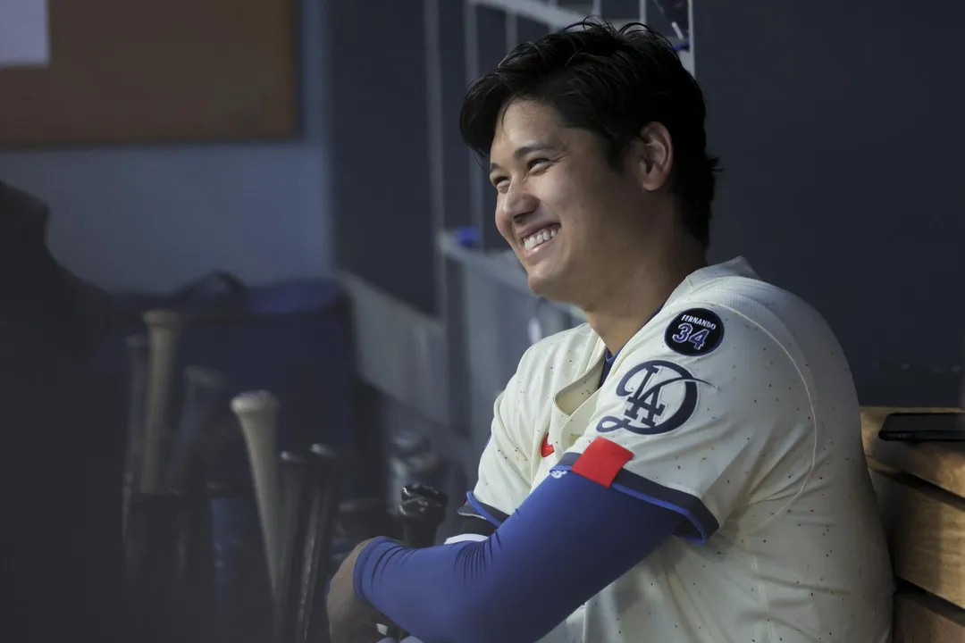 嫌犯假冒大谷翔平詐騙金錢。（圖／美聯社）