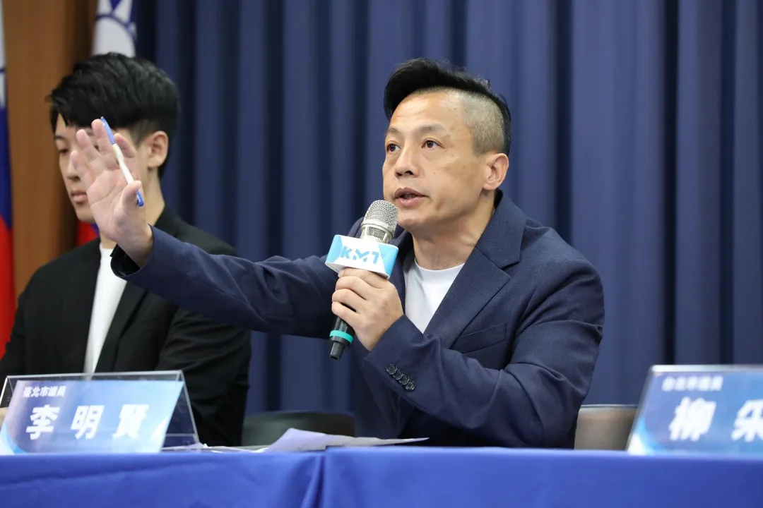 國民黨台北市議員李明賢認為李四川參選與否最晚得在明年第一季時就要做出表態。（圖／國民黨提供）