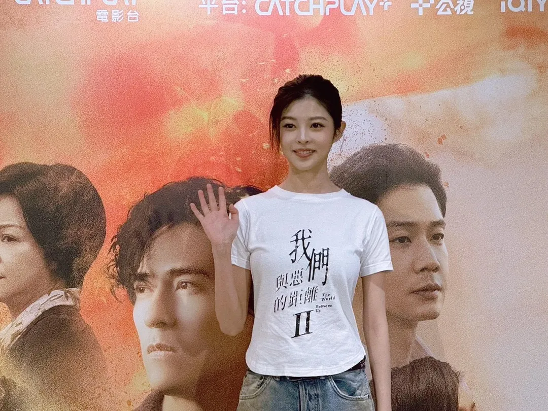 詹子萱透露第一次和蔡振南對戲時相當緊張。（圖／CATCHPLAY+ 提供）