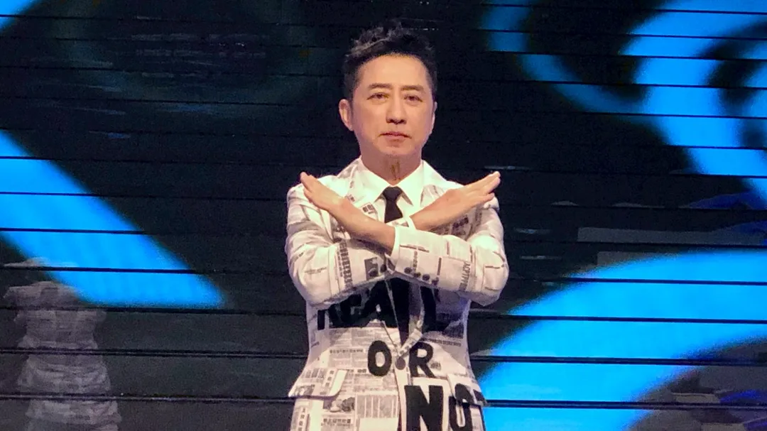 哈林25日現身錄《哈！真相大白了》。（圖／記者郭竹倩 攝）