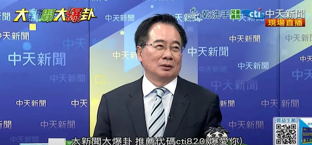 前立委蔡正元。（圖／中天新聞）