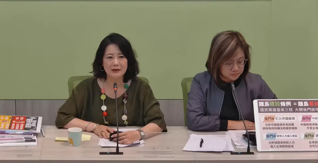 民進黨立院黨團幹事長吳思瑤直指藍委羅明才是立院雜質。(圖/擷取自民進黨立院黨團YT)