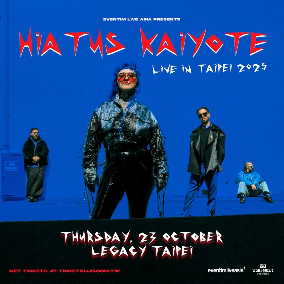 來自澳洲墨爾本的 Jazz-Funk 先鋒 Hiatus Kaiyote，將於 10 月 23日首度來台（圖／Wonderful Entertainment Asia）