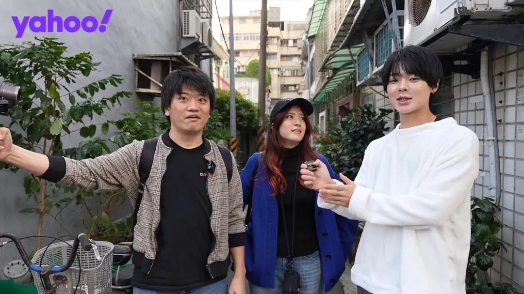 百萬Youtuber三原將帶不同的日本友人來台灣進行特別體驗。 （圖／《Yahoo x 三原JAPAN》提供）