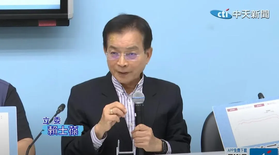 國民黨立委賴士葆。(圖/中天新聞)