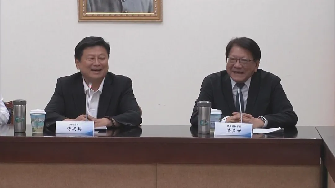 針對賴總統的「雜質說」，傅崐萁表示「且看心田」。（圖／中天新聞）
