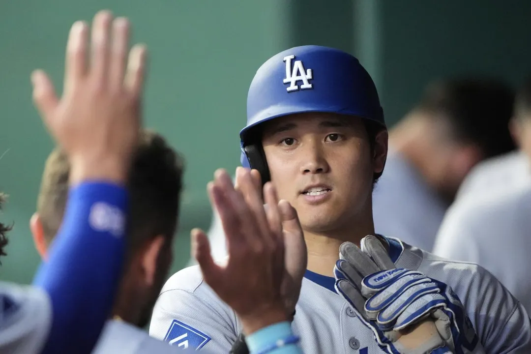大谷翔平近5場4轟。（圖／美聯社）