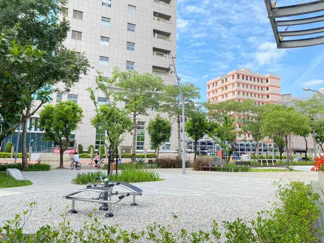 過圳公園改善後。(圖/新北市政府提供)