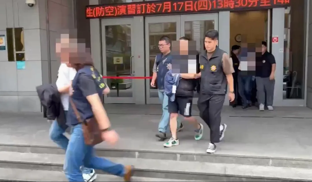 北市警方破獲松山女牙醫遭毆案。(圖/翻攝畫面)