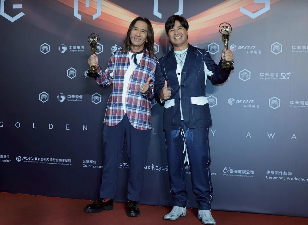 動力火車睽違20年再奪金曲獎。（圖／中國時報郭吉銓 攝）