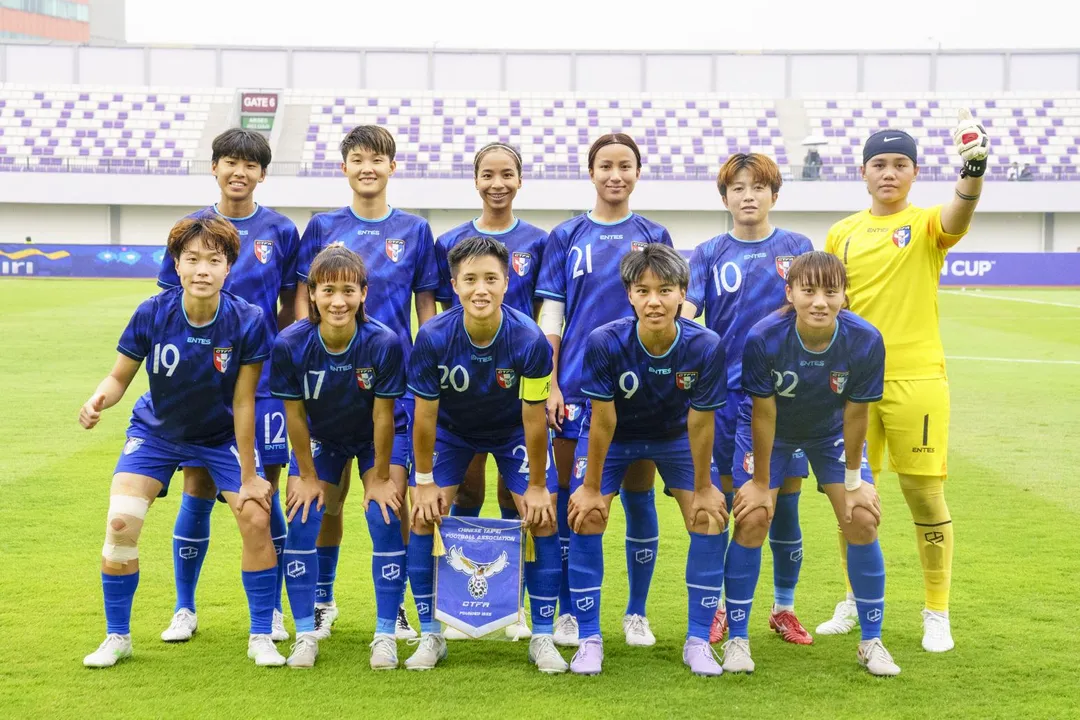 中華女足2026亞洲盃資格賽首戰先發11人。（圖／中華民國足球協會提供）