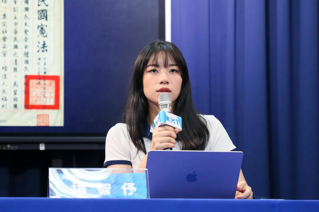 發言人楊智伃。(圖/國民黨提供)