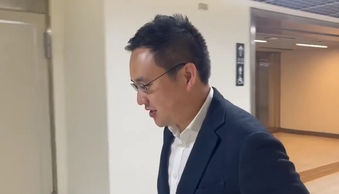 趙怡翔表示，以議會工作為優先。（圖／中天新聞）