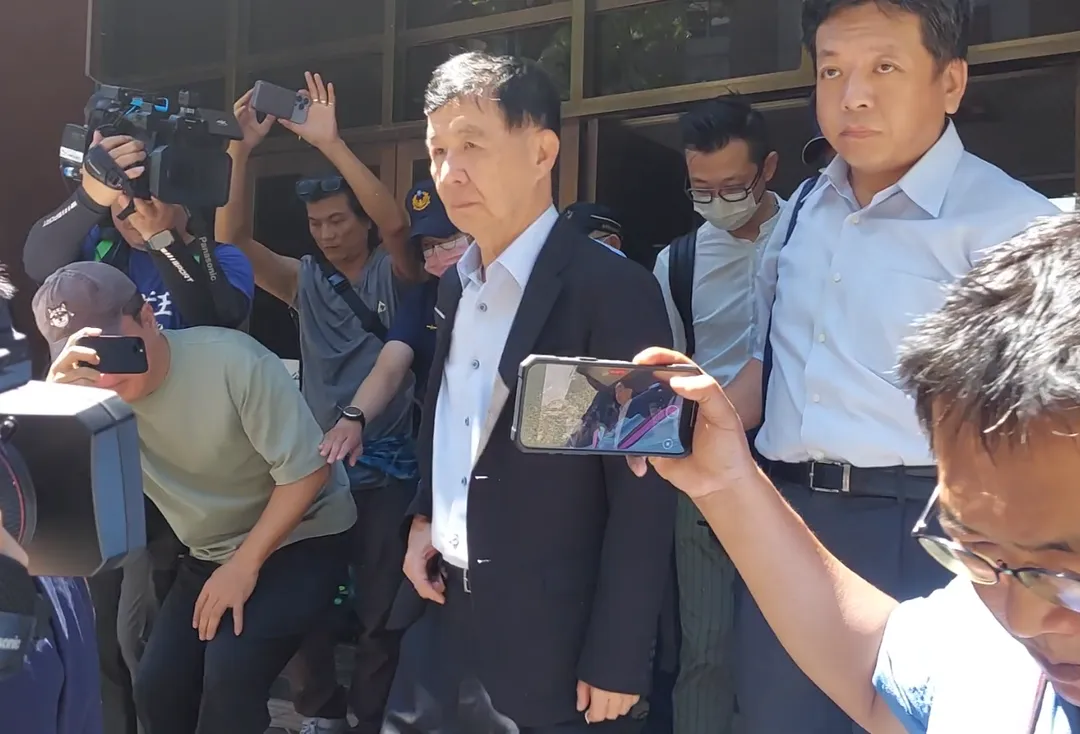 彭振聲1日遇喪妻意外震驚社會。（圖／中天新聞）